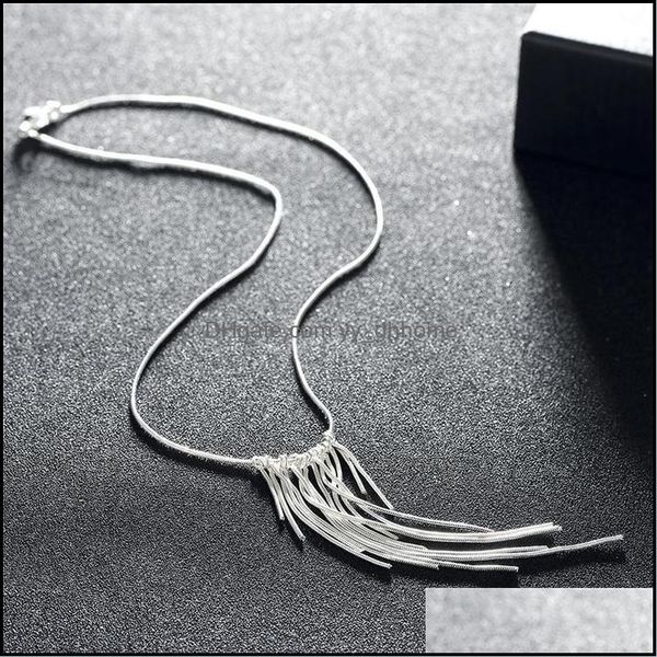 pendant necklaces pendants jewelry wholesale 925 stamp sier women cute charms snake chain fashion christmas gift drop delivery 2021 it4fw, Silver
pendant necklaces pendants jewelry wholesale 925 stamp sier women cute charms snake chain fashion christmas gift drop delivery 2021 it4fw, Silver