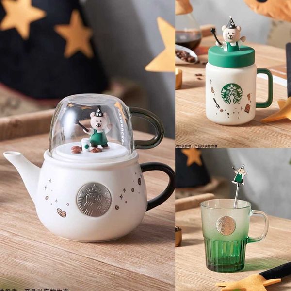 pre sale 2022 starbucks cup coffee magician bear mason ceramic glass water cup teapot mug
pre sale 2022 starbucks cup coffee magician bear mason ceramic glass water cup teapot mug