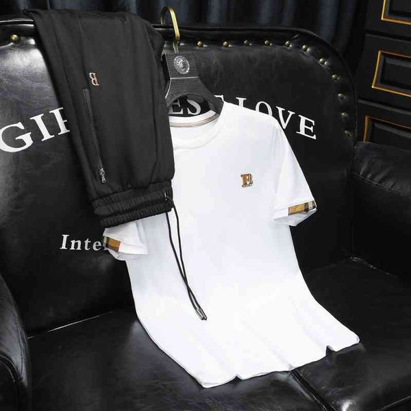 men's sets clothing brand 2022 summer new men's fashion short sleeved shorts casual sportswear gym sports suits men, Gray
men's sets clothing brand 2022 summer new men's fashion short sleeved shorts casual sportswear gym sports suits men, Gray