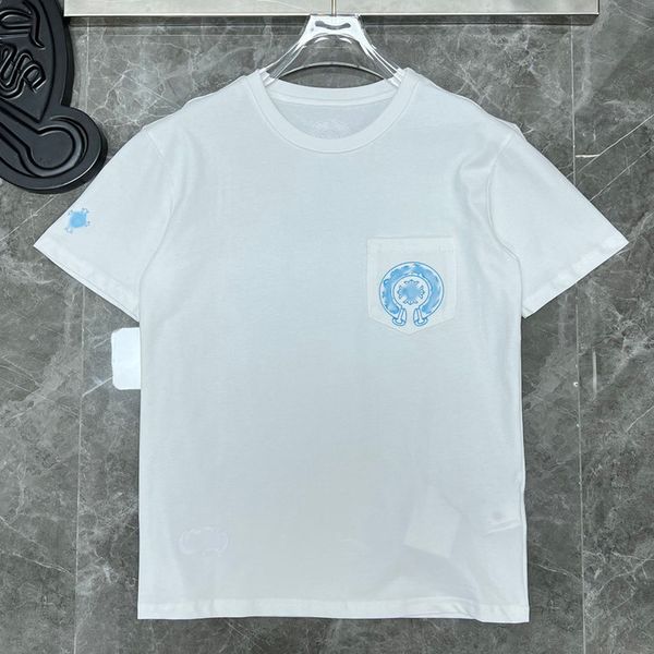 classic fashion t shirts mens luxury letter ch t-shirt designers horseshoe sanskrit cross pattern tshirt summer tees women clothing short s, White;black
classic fashion t shirts mens luxury letter ch t-shirt designers horseshoe sanskrit cross pattern tshirt summer tees women clothing short s, White;black
