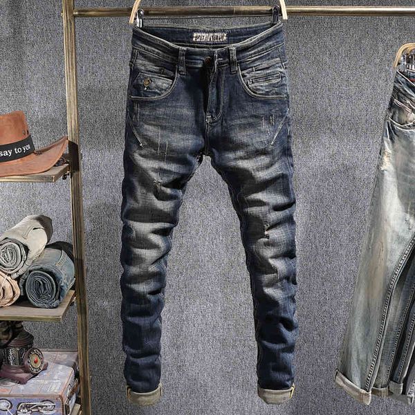 men's jeans trendy jeans men's spring dark blue little foot trendy brand straight leg lengthened pants qvko
men's jeans trendy jeans men's spring dark blue little foot trendy brand straight leg lengthened pants qvko