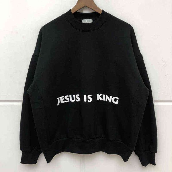 sweatshirt cotton fleece printed oversized men women quality grandpa jesus is king fleece pullover t220726, Black
sweatshirt cotton fleece printed oversized men women quality grandpa jesus is king fleece pullover t220726, Black