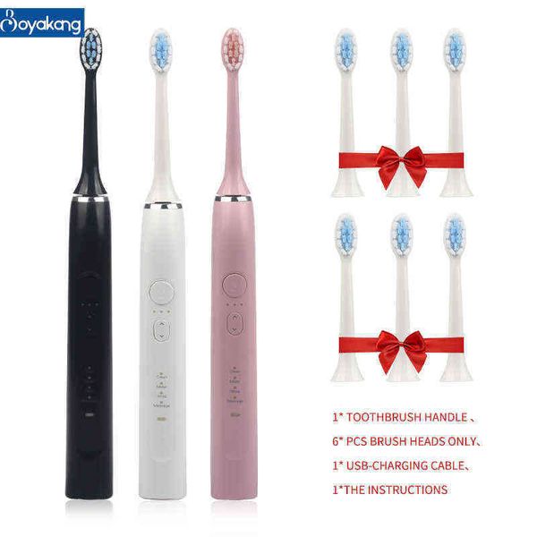 toothbrush boyakang sonic electric toothbrush 4 cleaning modes ipx7 waterproof dupont bristles smart timing usb charger 0315
toothbrush boyakang sonic electric toothbrush 4 cleaning modes ipx7 waterproof dupont bristles smart timing usb charger 0315