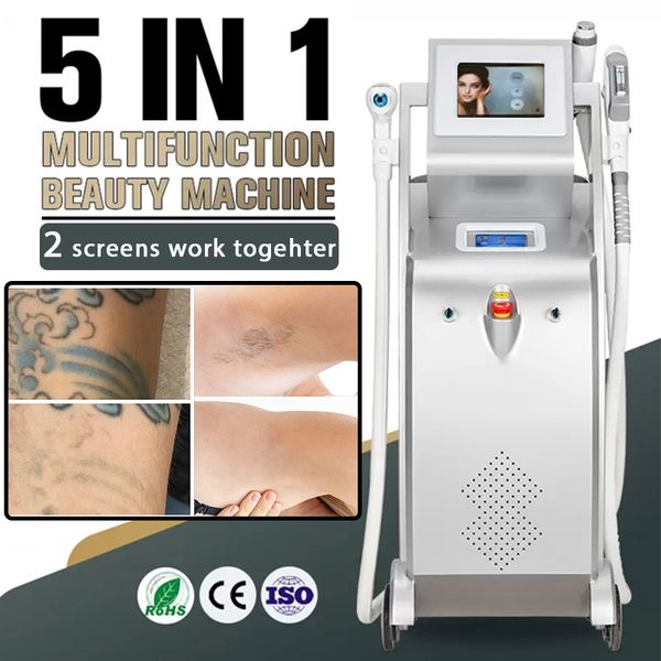 2022 professional 5 in 1 opt ipl lazer rf face lifting laser tattoo e-light shr hair removal equipment, Black
2022 professional 5 in 1 opt ipl lazer rf face lifting laser tattoo e-light shr hair removal equipment, Black