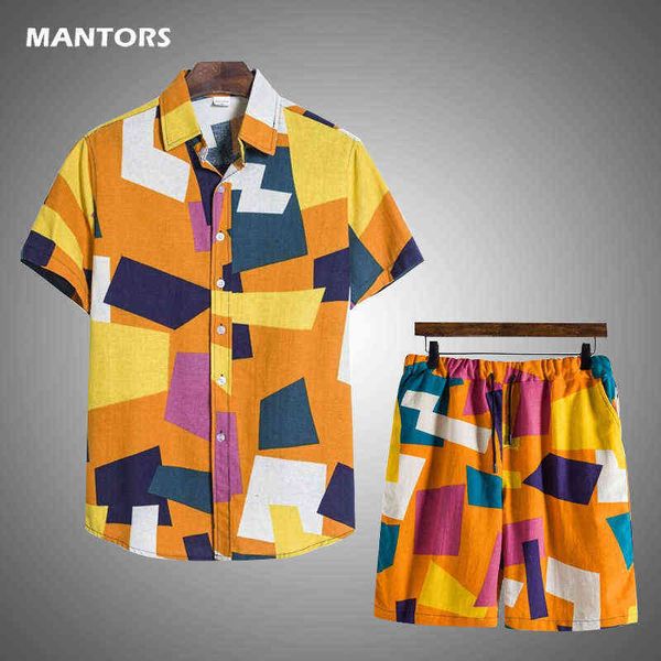 2022 summer men's tracksuit casual men outfit sets hawaii beach floral print t-shirt shorts fashion mens shirt two pieces set, Gray
2022 summer men's tracksuit casual men outfit sets hawaii beach floral print t-shirt shorts fashion mens shirt two pieces set, Gray