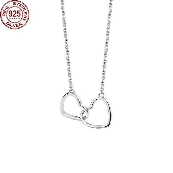 2022 new love interlocking necklace women's s925 sterling silver clavicle chain ins style versatile light and luxurious high-level feel
2022 new love interlocking necklace women's s925 sterling silver clavicle chain ins style versatile light and luxurious high-level feel