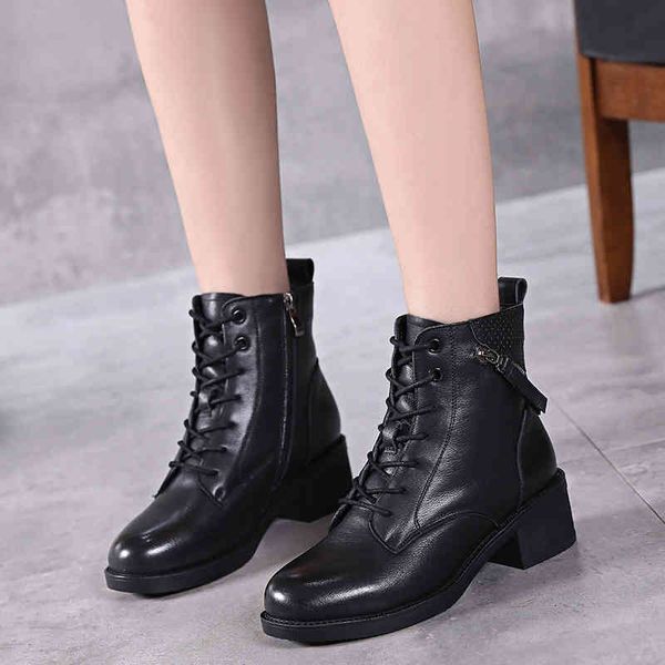 slippers leather martin boots women's autumn and winter british style medium heel short single large thick soled 6ig4, Black
slippers leather martin boots women's autumn and winter british style medium heel short single large thick soled 6ig4, Black