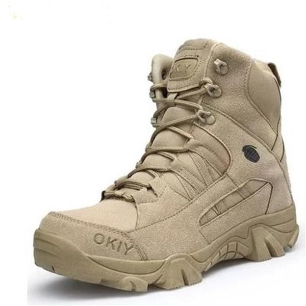 men's high shoes outdoor leisure hiking warm fashion boots and desert shoes men tactical military boots293p, Black
men's high shoes outdoor leisure hiking warm fashion boots and desert shoes men tactical military boots293p, Black