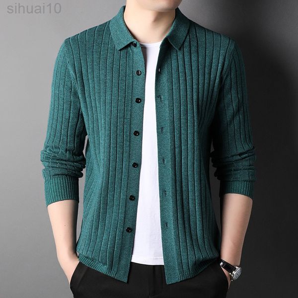 2022 spring and autumn new men's retro button sweater cardigan youth handsome casual sweater l220801, White;black
2022 spring and autumn new men's retro button sweater cardigan youth handsome casual sweater l220801, White;black