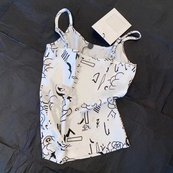 women's tanks & camis designer 22 summer new style small fragrance cartoon letter graffiti simple fashion age reducing suspender vest w, White
women's tanks & camis designer 22 summer new style small fragrance cartoon letter graffiti simple fashion age reducing suspender vest w, White