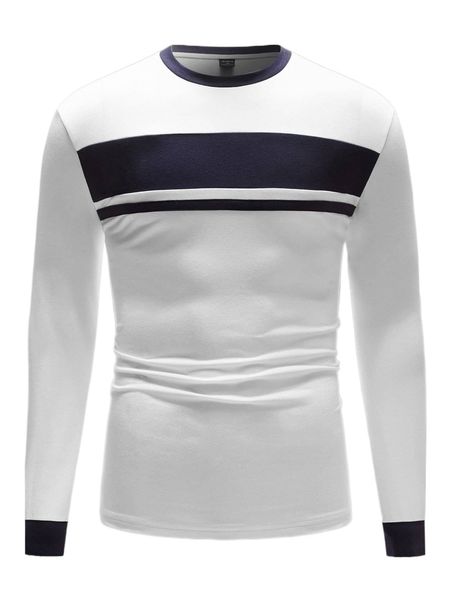 men contrast trim two tone g8eh#, White;black
men contrast trim two tone g8eh#, White;black