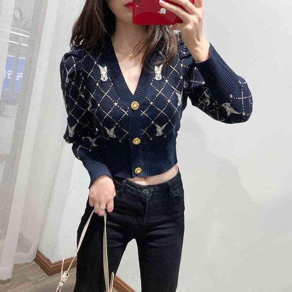 women's sweaters autumn and winter family sweet spicy women's v-neck sweater sweater slim short coat ebmk, White;black