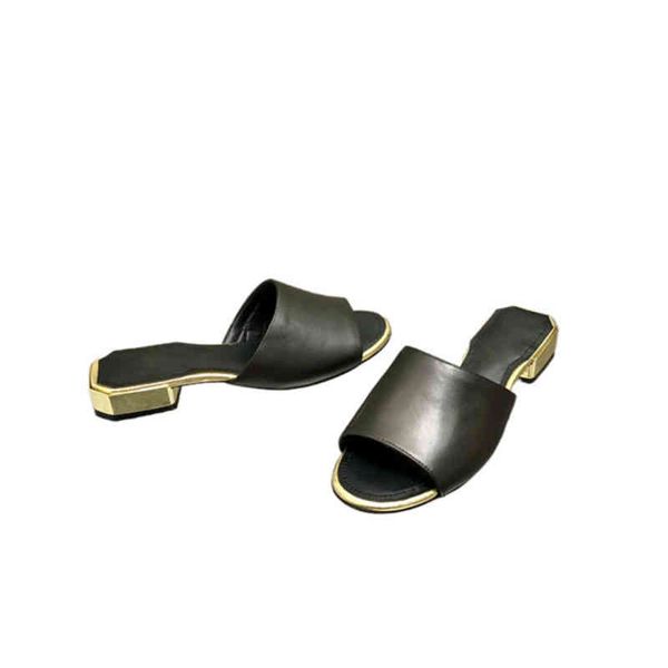 dress shoes spring summer mules slippers brand sginer genuine leather tweed slis casual shoes square low heels gold sandals, Black
dress shoes spring summer mules slippers brand sginer genuine leather tweed slis casual shoes square low heels gold sandals, Black