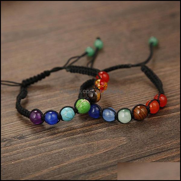 charm bracelets jewelry 8mm different natural stone healing beaded rope braided handmade yoga energy dh8jz, Golden;silver
charm bracelets jewelry 8mm different natural stone healing beaded rope braided handmade yoga energy dh8jz, Golden;silver