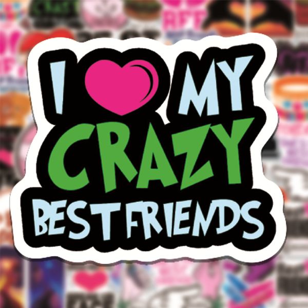 50pcs/set graffiti skateboard stickers friendship forever for car kids water bottle notebook laphelmet sticker pvc guitar decals
50pcs/set graffiti skateboard stickers friendship forever for car kids water bottle notebook laphelmet sticker pvc guitar decals