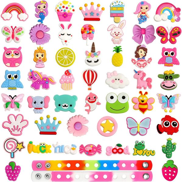 shoe parts accessories kids girls pvc shoe charms for girls/boys shoes decorations and wristband braceletsoft rubber/solid resin randomly se, White;pink
shoe parts accessories kids girls pvc shoe charms for girls/boys shoes decorations and wristband braceletsoft rubber/solid resin randomly se, White;pink