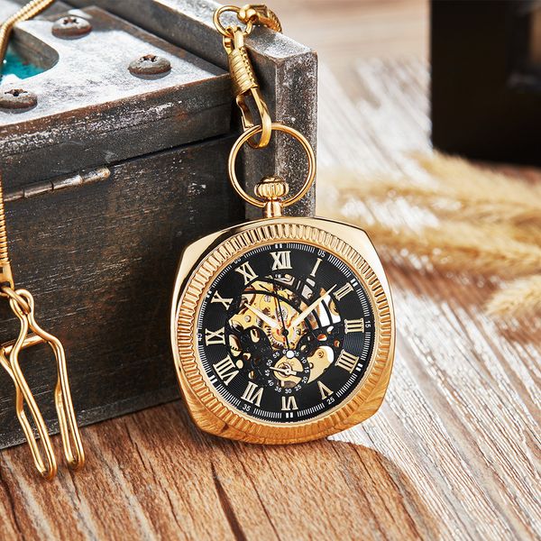 automatic mechanical square pocket watch flip fashion classic roman character chain mechanical pocket watch, Slivery;brown
automatic mechanical square pocket watch flip fashion classic roman character chain mechanical pocket watch, Slivery;brown