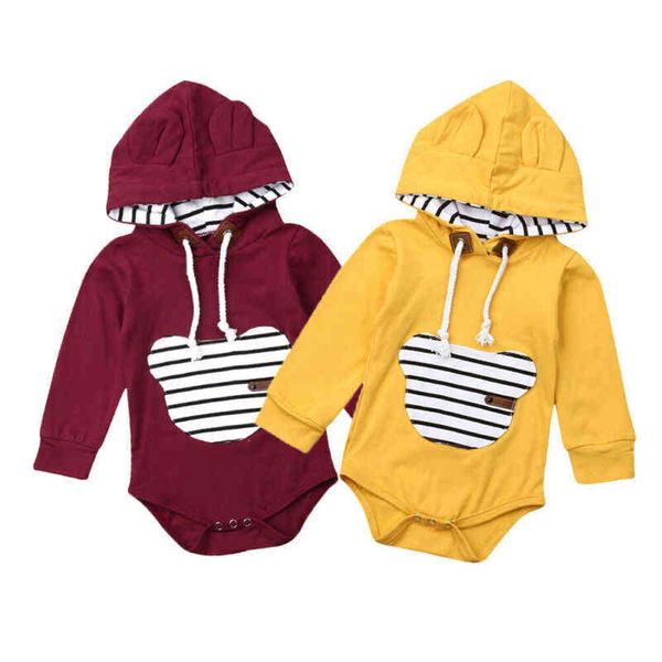 newborn baby infant boy girl clothes striped hooded romper long sleeve jumpsuit one-piece outfits cotton casual baby clothing g220510, Blue
newborn baby infant boy girl clothes striped hooded romper long sleeve jumpsuit one-piece outfits cotton casual baby clothing g220510, Blue