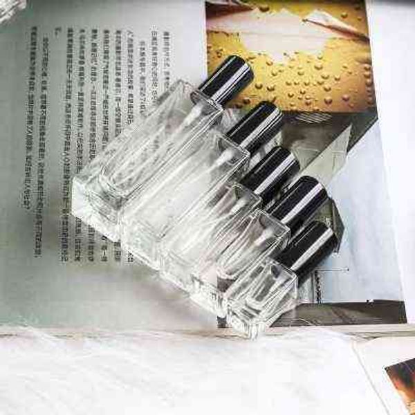 10pc 5ml 10ml 20ml 30ml 50ml transparent glass spray bottle sample glass vials portable mini atomizer gold silver black cap y220428
10pc 5ml 10ml 20ml 30ml 50ml transparent glass spray bottle sample glass vials portable mini atomizer gold silver black cap y220428