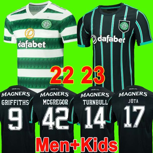 22 23 celtic soccer jersey fc griffiths mcgregor turnbull 2022 2023 edouard duffy jota brown duffy taylor elyounoussi home away men kids kit, Black;yellow
22 23 celtic soccer jersey fc griffiths mcgregor turnbull 2022 2023 edouard duffy jota brown duffy taylor elyounoussi home away men kids kit, Black;yellow