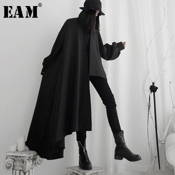 eam women black asymmetrical big size trench lapel long sleeve loose fit windbreaker fashion spring autumn 19aa556 201030, Tan;black
eam women black asymmetrical big size trench lapel long sleeve loose fit windbreaker fashion spring autumn 19aa556 201030, Tan;black