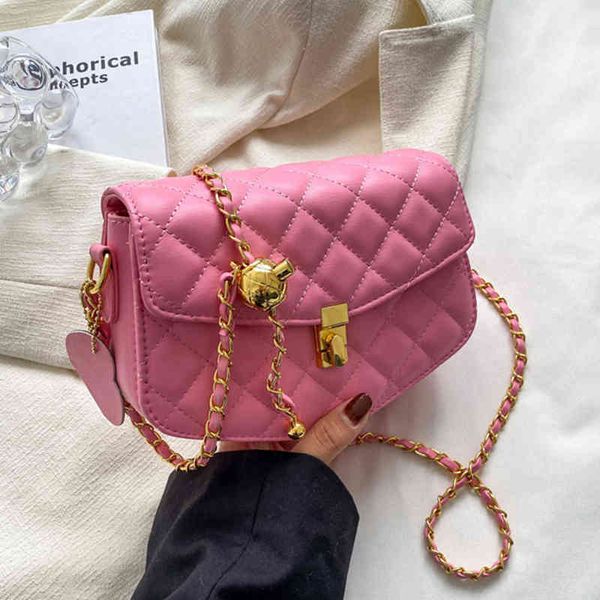 fashion chain women bag brand diamond lattice shoulder bag pu leather crossbody bag luxury female handbag 2022 new y220630
fashion chain women bag brand diamond lattice shoulder bag pu leather crossbody bag luxury female handbag 2022 new y220630
