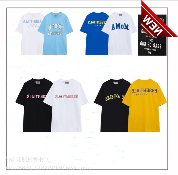 fog feel double line essentials high street simple short sleeved men and women summer pink letter couple t, White;black
fog feel double line essentials high street simple short sleeved men and women summer pink letter couple t, White;black