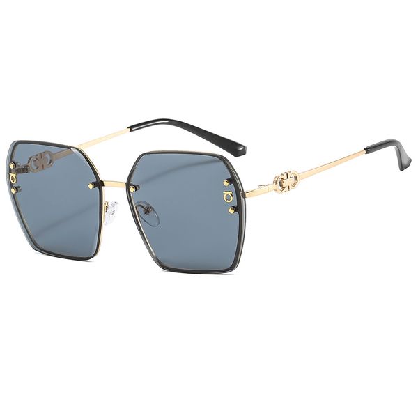 fashionable new meter nail d decorative sunglasses korean women's ins metal polygon glasses, White;black
fashionable new meter nail d decorative sunglasses korean women's ins metal polygon glasses, White;black
