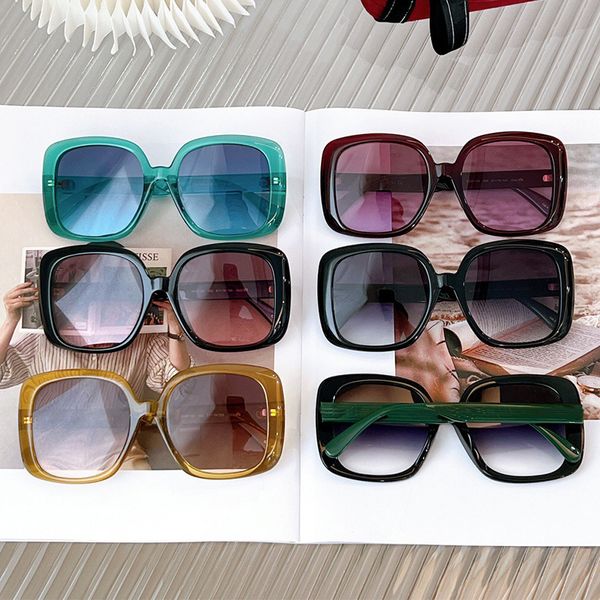 popular mens ladies famous brand sunglasses 0712 classic square large frame travel vacation p uv protection with original box, White;black
popular mens ladies famous brand sunglasses 0712 classic square large frame travel vacation p uv protection with original box, White;black