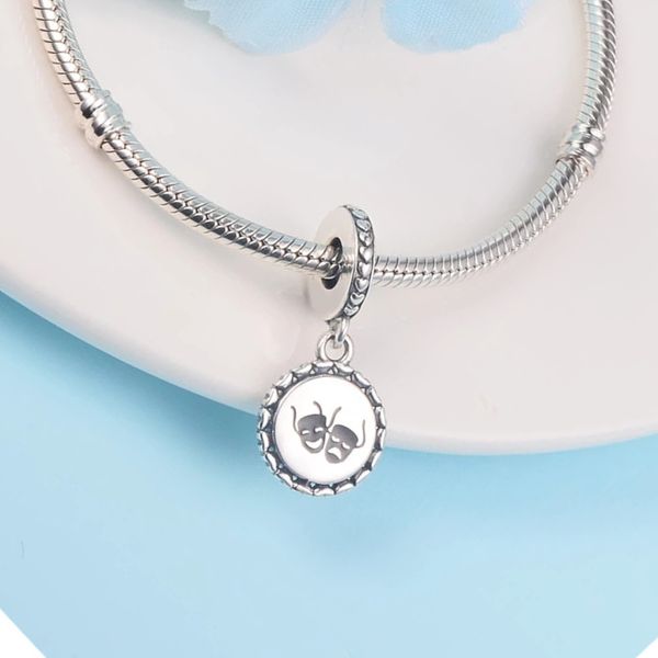 theatre masks dangle charms beads 925 sterling silver bead fit pandora bracelet beads jewelry making diy for women gift accessories, Black
theatre masks dangle charms beads 925 sterling silver bead fit pandora bracelet beads jewelry making diy for women gift accessories, Black