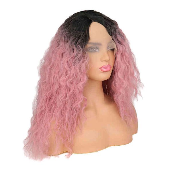 suq black pink lace for wig hair women 13x1 t part seamls 16 inch curly high temperature synthetic lace wigs, Golden;white
suq black pink lace for wig hair women 13x1 t part seamls 16 inch curly high temperature synthetic lace wigs, Golden;white