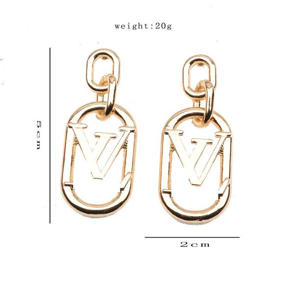 18k gold plated tassel letters stud 925 silver luxury brand designers square geometric famous women heart crystal rhinestone pearl earring w, Golden;silver
18k gold plated tassel letters stud 925 silver luxury brand designers square geometric famous women heart crystal rhinestone pearl earring w, Golden;silver