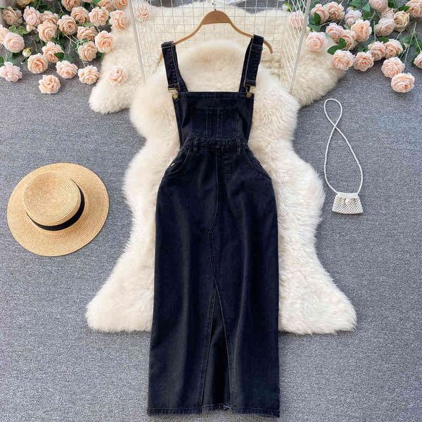 casual dresses 2022 spring split denim dress women's suspender middle and long waist closing temperament age reducing overalls suspende, Black;gray
casual dresses 2022 spring split denim dress women's suspender middle and long waist closing temperament age reducing overalls suspende, Black;gray