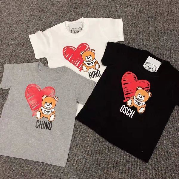 kids designer clothes childrens t-shirts girls boys clothes short sleeve baby shirt family matching with letters bear red heart 100% cotton, Blue
kids designer clothes childrens t-shirts girls boys clothes short sleeve baby shirt family matching with letters bear red heart 100% cotton, Blue