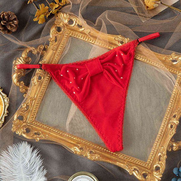 women's thong pants lace underwear female transparent pearl t pants low waist g-string seamless women's bow briefs w220324, Red;black
women's thong pants lace underwear female transparent pearl t pants low waist g-string seamless women's bow briefs w220324, Red;black