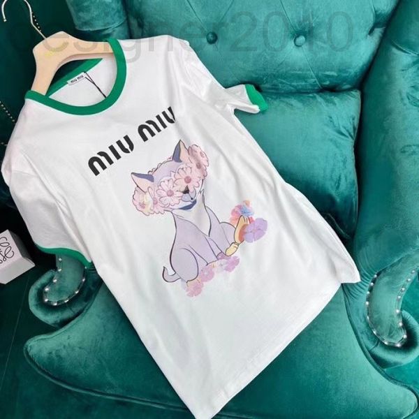 women's t-shirt designer chaopai 22 early spring new illustration random flower squint pattern chic lovely round neck casual straight s, White
women's t-shirt designer chaopai 22 early spring new illustration random flower squint pattern chic lovely round neck casual straight s, White