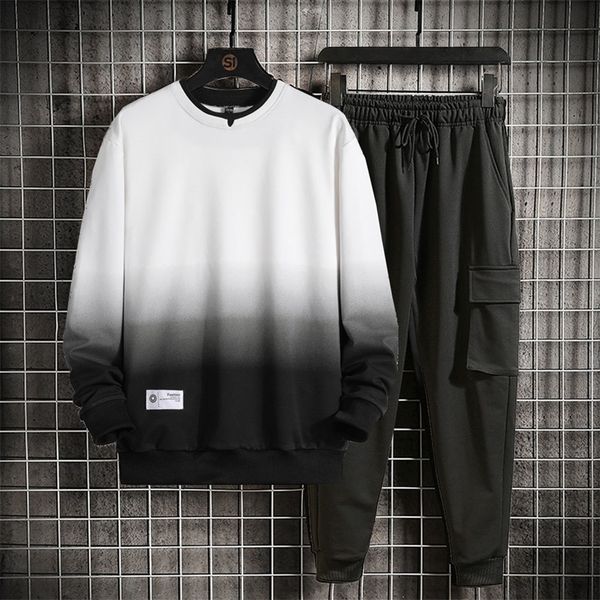 men sets autumn men long sleeve shirt and pants 2 piece set sports outfits men tracksuit jogging suit running clothes workout lj201125, Gray
men sets autumn men long sleeve shirt and pants 2 piece set sports outfits men tracksuit jogging suit running clothes workout lj201125, Gray