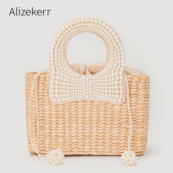 pearl bow woven beach bag for women summer handmade nature square straw rattan shoulder crossbody bag vacation casual 220809
pearl bow woven beach bag for women summer handmade nature square straw rattan shoulder crossbody bag vacation casual 220809