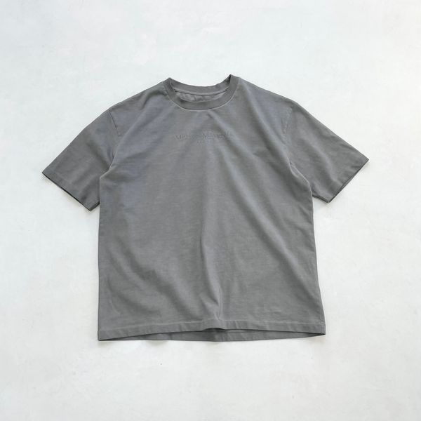 2022ss black grey t-shirt make old vintage high street couple short sleeve top, Black;brown 
2022ss black grey t-shirt make old vintage high street couple short sleeve top, Black;brown