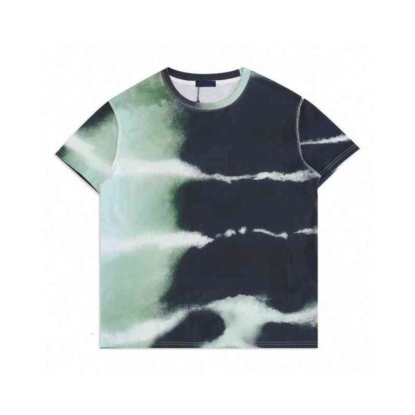 women's t-shirt fashion brand summer gradient tie dyeing fashion trend casual loose and versatile round neck short sleeve t-shirt unise, White
women's t-shirt fashion brand summer gradient tie dyeing fashion trend casual loose and versatile round neck short sleeve t-shirt unise, White