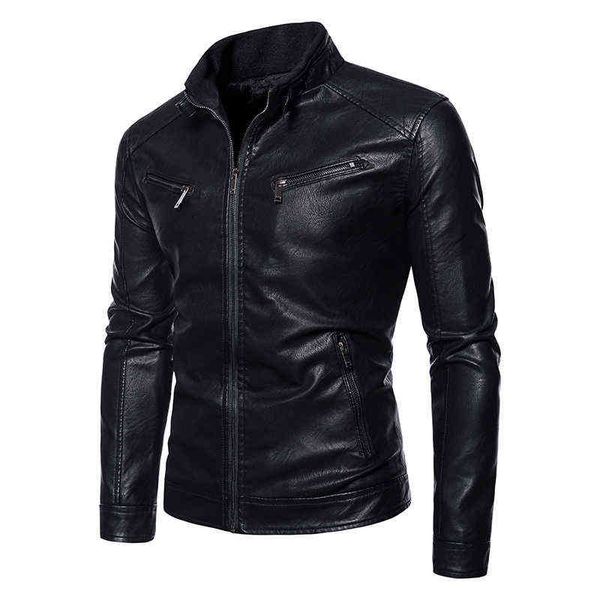 premium leather clothes mens autumn winter plush thickened stand collar motorcycle coat/man warm large artificial leather jacket t220728, Black
premium leather clothes mens autumn winter plush thickened stand collar motorcycle coat/man warm large artificial leather jacket t220728, Black