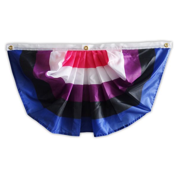 gender fluid pride pleated fan flag bunting 1.5x3 ft premium polyester fan banner with brass grommets for indoor outdoor decoration
gender fluid pride pleated fan flag bunting 1.5x3 ft premium polyester fan banner with brass grommets for indoor outdoor decoration