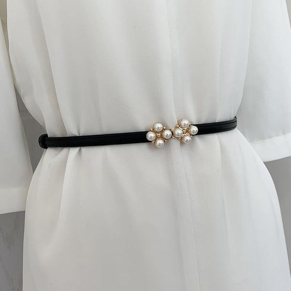 belt dress simple versatile fashion women leather thin skinny adjustable pearl buckle waistband accessories, Black;brown
belt dress simple versatile fashion women leather thin skinny adjustable pearl buckle waistband accessories, Black;brown