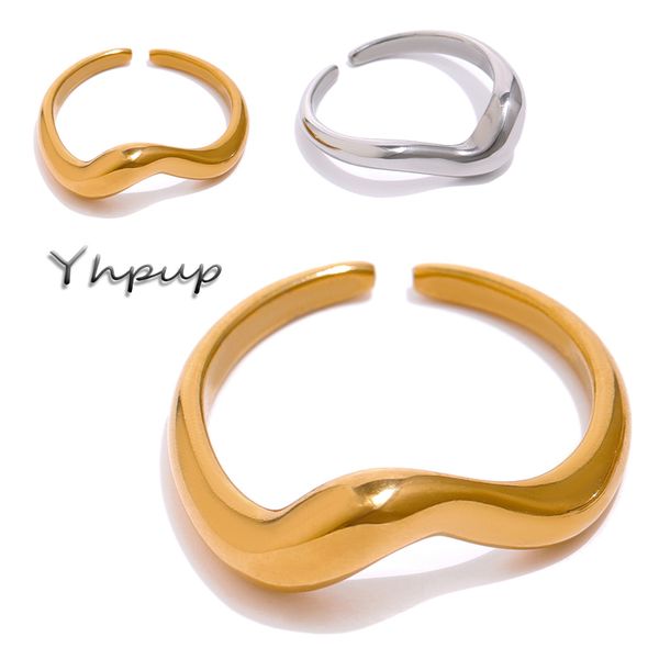 yhpup 1 set stainless steel twisted ring for women minimalist metal glossy geometric finger 220716, Slivery;golden
yhpup 1 set stainless steel twisted ring for women minimalist metal glossy geometric finger 220716, Slivery;golden