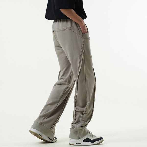 distressed washed ripped casual mens sweatpants drawstring wide leg loose trousers oversize, Black;brown
distressed washed ripped casual mens sweatpants drawstring wide leg loose trousers oversize, Black;brown