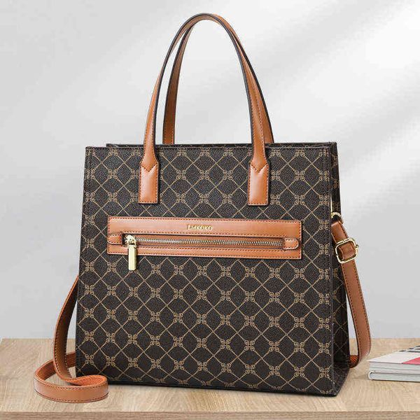 large capacity bag women's new fashion versatile one shoulder handbag texture business tote bag 220420
large capacity bag women's new fashion versatile one shoulder handbag texture business tote bag 220420