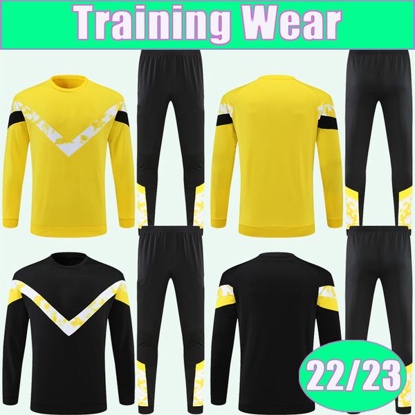 22 23 reus hummels hazard training wear kit suit soccer jerseys brandt malen reyna bellingham meunier kamara crew neck tracksuit football sh, Black
22 23 reus hummels hazard training wear kit suit soccer jerseys brandt malen reyna bellingham meunier kamara crew neck tracksuit football sh, Black