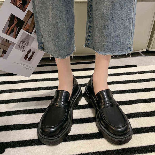 dress shoes loafers women s 2022 spring and summer new retro flat thick bottom shallow mouth simple lazy soft small leather 220516, Black
dress shoes loafers women s 2022 spring and summer new retro flat thick bottom shallow mouth simple lazy soft small leather 220516, Black