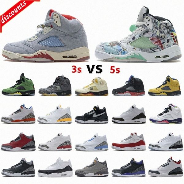 jumpman 5 5s white basketall shoes island green what the men mens 3 3s unc trainers sport sneakers size 40-47
jumpman 5 5s white basketall shoes island green what the men mens 3 3s unc trainers sport sneakers size 40-47