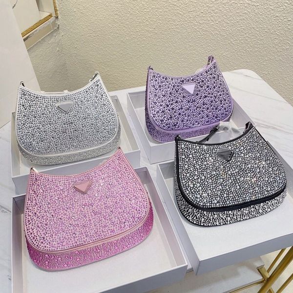 wholesale ladies bright diamond portable armpit bag luxury personality designer women flash diamond shoulder wallet 80
wholesale ladies bright diamond portable armpit bag luxury personality designer women flash diamond shoulder wallet 80